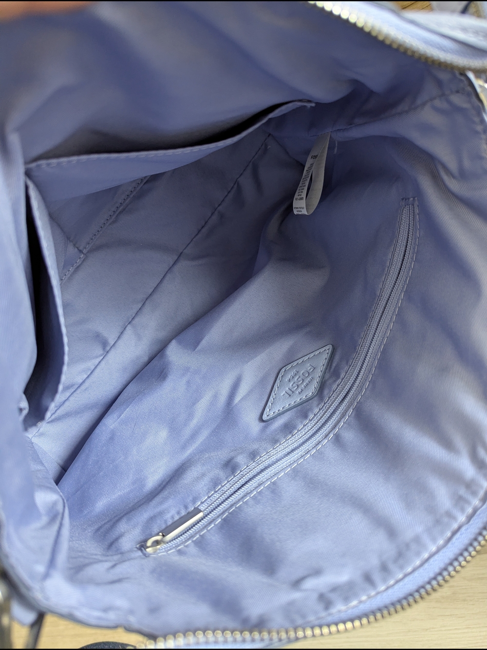 Fossil Leather Satchel with Removable Crossbody Strap - Picture 6 of 14